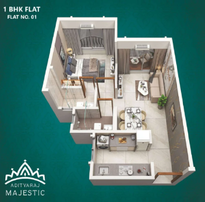 Adityaraj Majestic plan 1