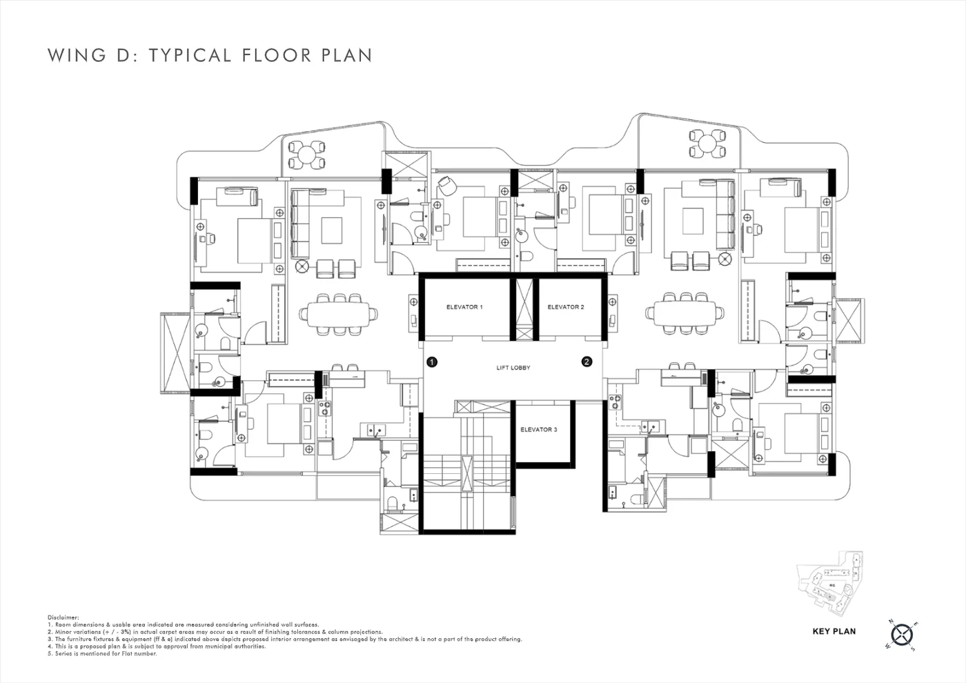 Rustomjee Balmoral Golflinks plan 2